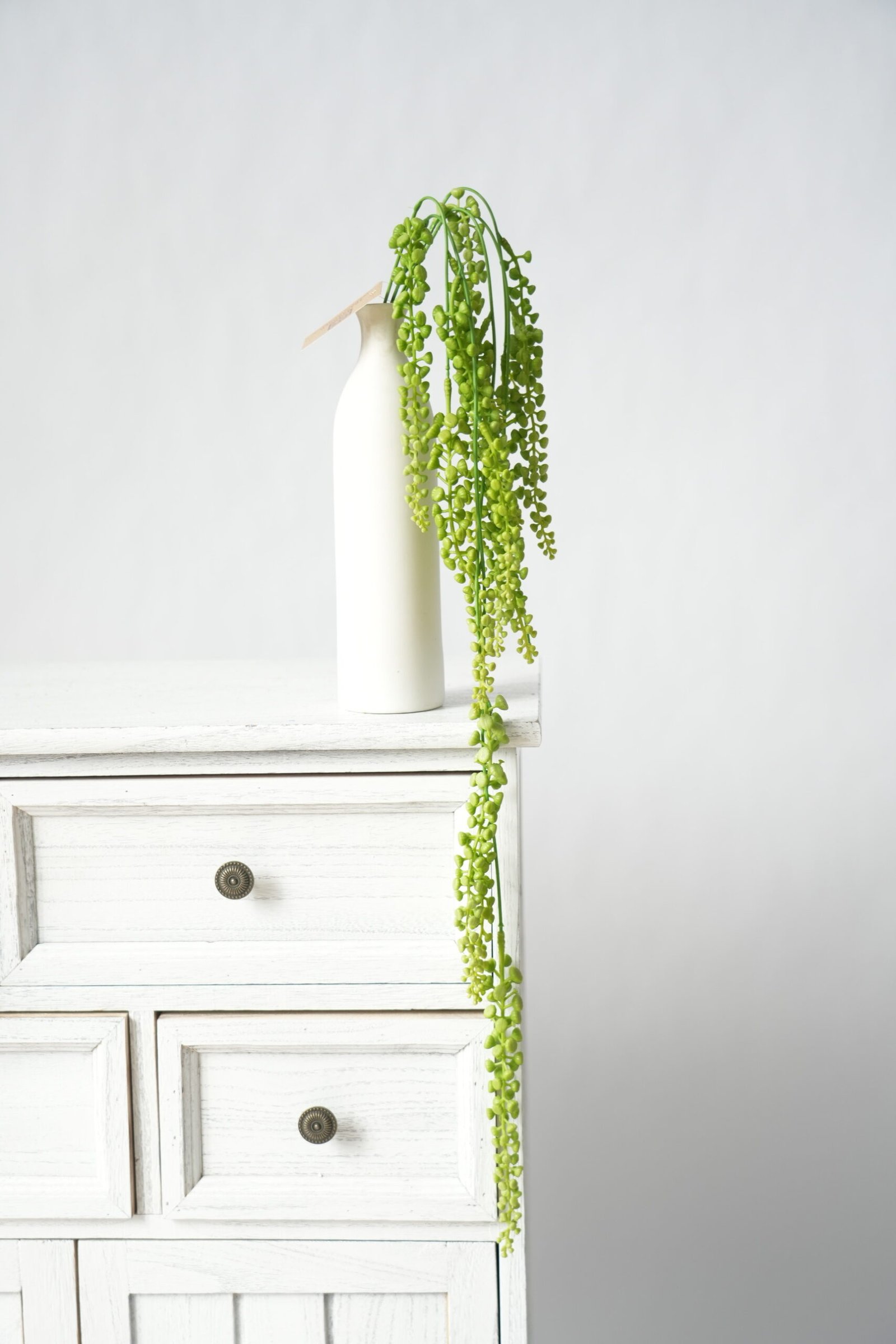 Planta Colgante Artificial Rosario Oscuro Cod 4011-1