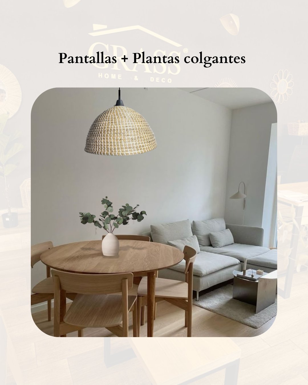 OUTLET - Pantalla de Seagrass Teo 60x36 - Image 7