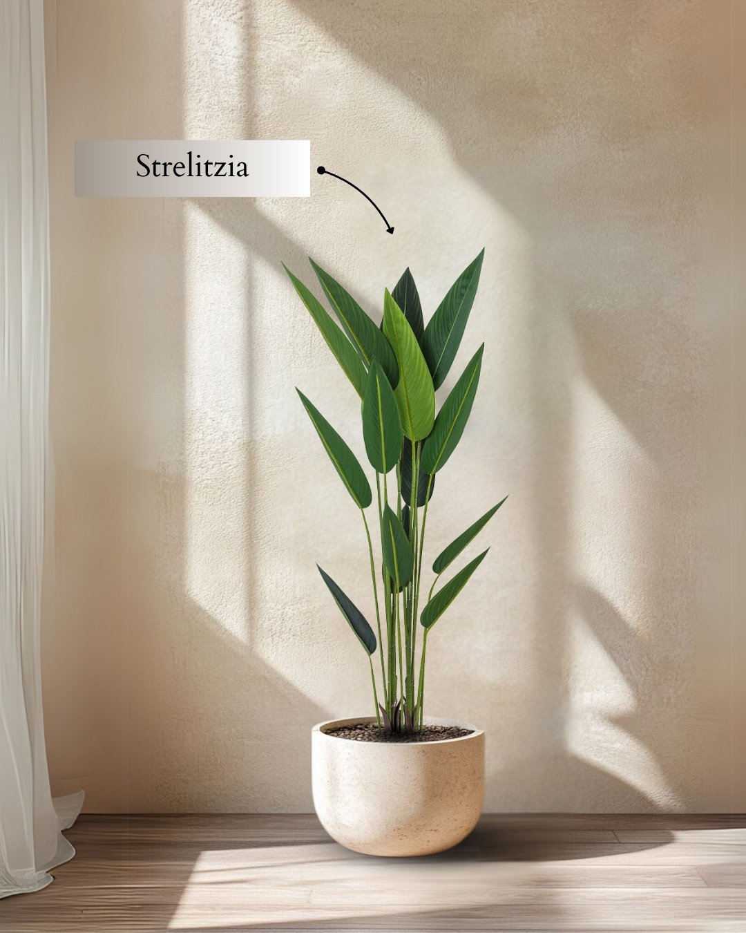 Planta Artificial Decorativa Strelitzia 150 cm Cod 40725 - Image 3