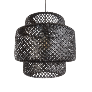 Pantalla de Bambú Amara Black 50x50