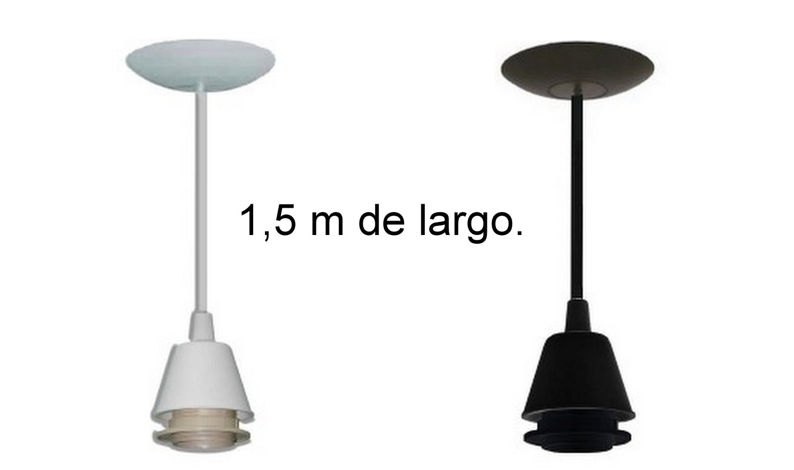 Kit Eléctrico Color Blanco con Cable Textil 1,5 m - Image 2