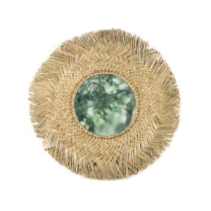Espejo Colgante de Seagrass Emre 70x30