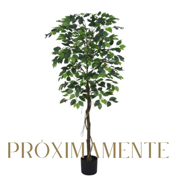 Planta Artificial Decorativa Árbol Ficus Benjamina 160 Cm Cod 8911